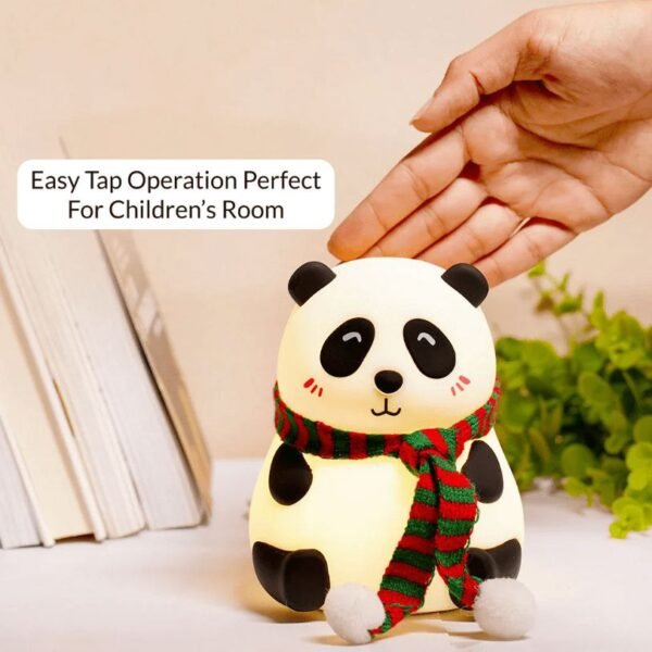 Panda Light Touch Silicone Night Light | Home Decor, Kids, Men, Women | Desk Light - Image 6